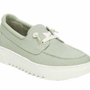 Dr. Scholls Women's Slip-on Boat Tennis Shoe Get green